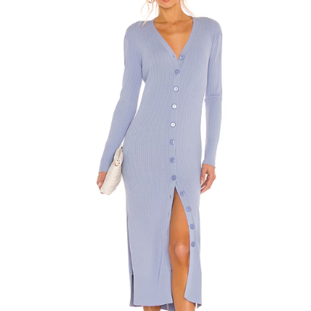 Line & Dot Simone Button Down Sweater Dress